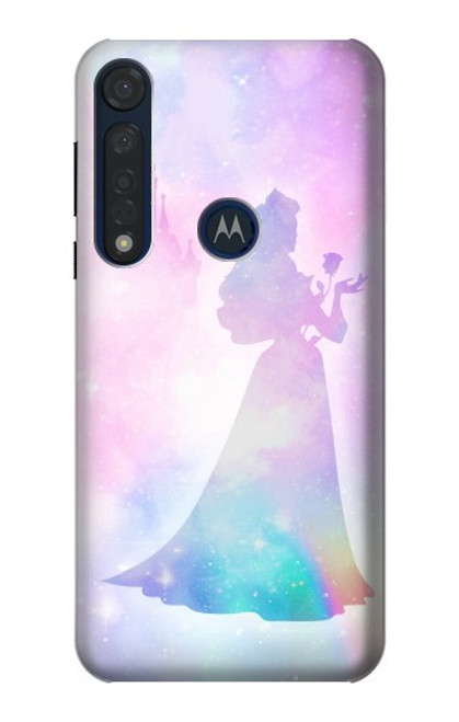 S2992 Princess Pastel Silhouette Case For Motorola Moto G8 Plus