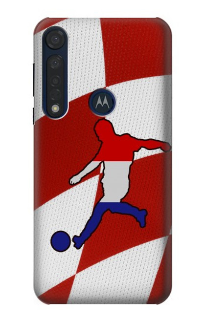 S2993 Croatia Football Soccer Case For Motorola Moto G8 Plus