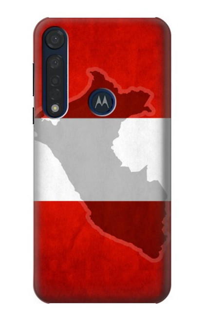 S3018 Peru Flag Case For Motorola Moto G8 Plus