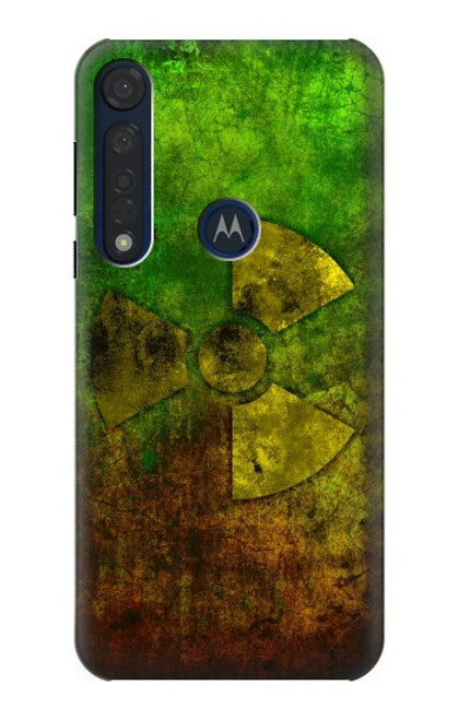 S3202 Radioactive Nuclear Hazard Symbol Case For Motorola Moto G8 Plus