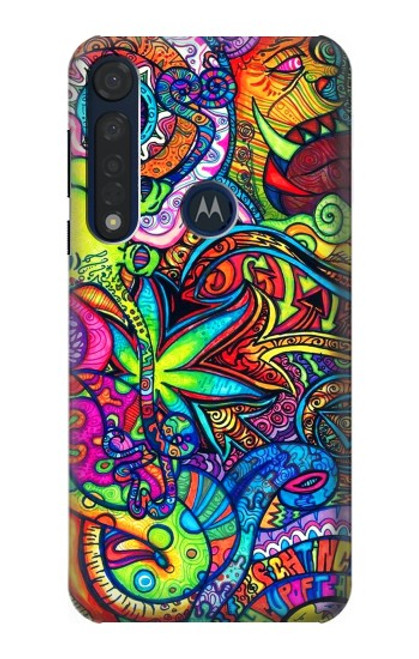 S3255 Colorful Art Pattern Case For Motorola Moto G8 Plus