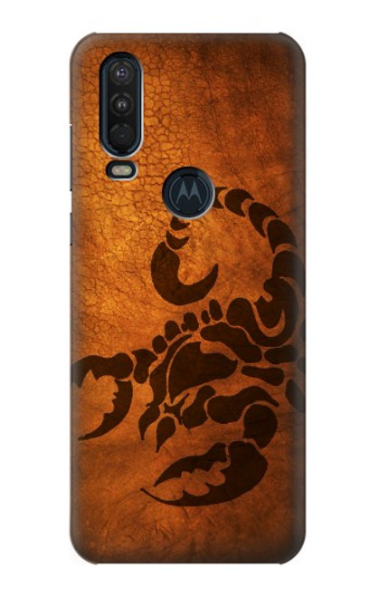 S0683 Scorpion Tattoo Case For Motorola One Action (Moto P40 Power)