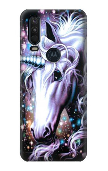 S0749 Unicorn Horse Case For Motorola One Action (Moto P40 Power)