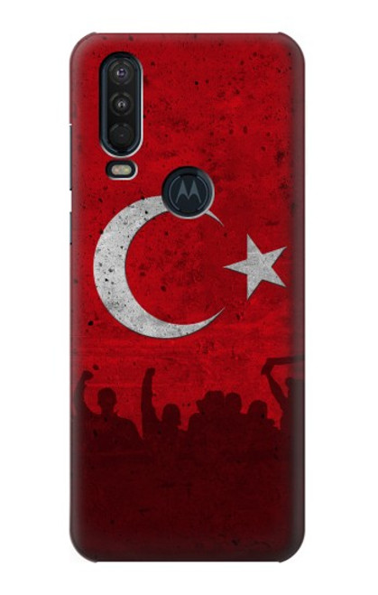 S2991 Turkey Football Soccer Case For Motorola One Action (Moto P40 Power)