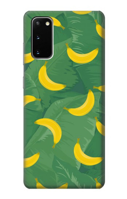 S3286 Banana Fruit Pattern Case For Samsung Galaxy S20