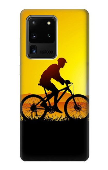 S2385 Bicycle Bike Sunset Case For Samsung Galaxy S20 Ultra