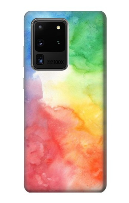 S2945 Colorful Watercolor Case For Samsung Galaxy S20 Ultra