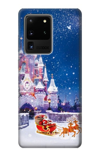 S3282 Santa Xmas Castle Case For Samsung Galaxy S20 Ultra
