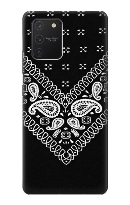 S3363 Bandana Black Pattern Case For Samsung Galaxy S10 Lite