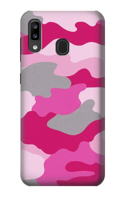 S2525 Pink Camo Camouflage Case For Samsung Galaxy A20, Galaxy A30