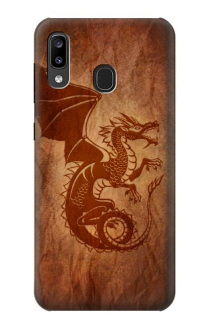 S3086 Red Dragon Tattoo Case For Samsung Galaxy A20, Galaxy A30