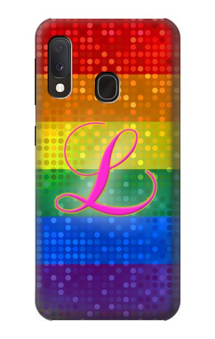 S2900 Rainbow LGBT Lesbian Pride Flag Case For Samsung Galaxy A20e