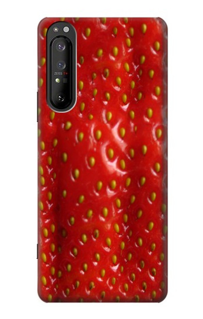 S2225 Strawberry Case For Sony Xperia 1 II