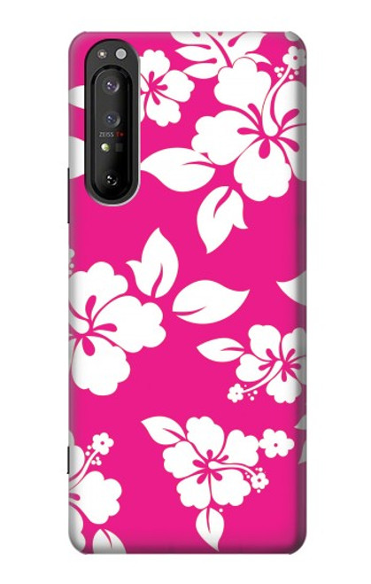 S2246 Hawaiian Hibiscus Pink Pattern Case For Sony Xperia 1 II