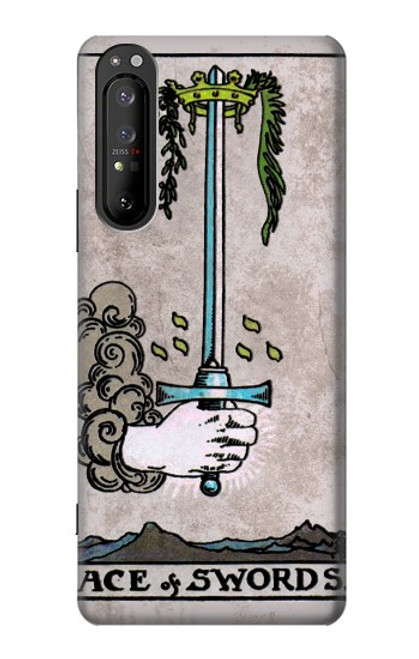 S2482 Tarot Card Ace of Swords Case For Sony Xperia 1 II