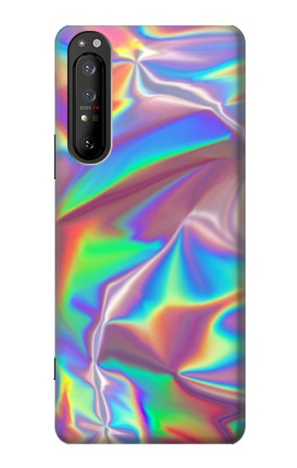 S3597 Holographic Photo Printed Case For Sony Xperia 1 II