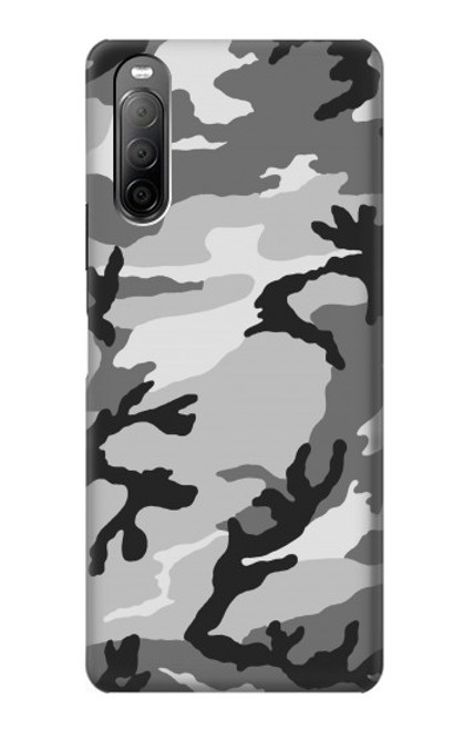 S1721 Snow Camouflage Graphic Printed Case For Sony Xperia 10 II