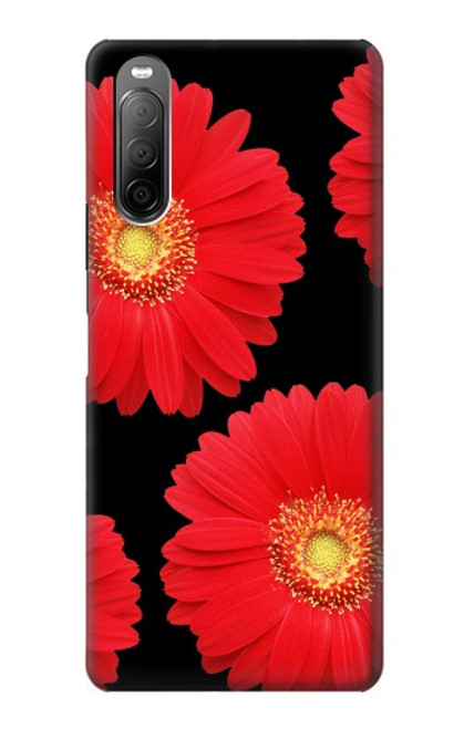 S2478 Red Daisy flower Case For Sony Xperia 10 II