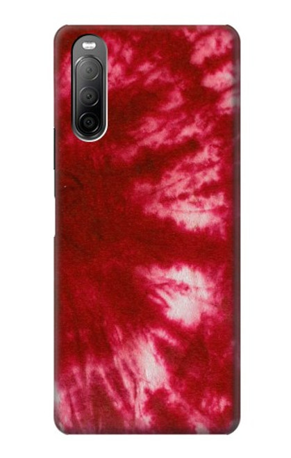 S2480 Tie Dye Red Case For Sony Xperia 10 II