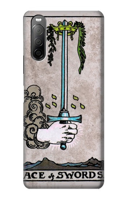 S2482 Tarot Card Ace of Swords Case For Sony Xperia 10 II