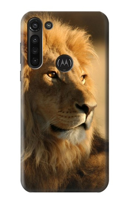 S1046 Lion King of Forest Case For Motorola Moto G8 Power