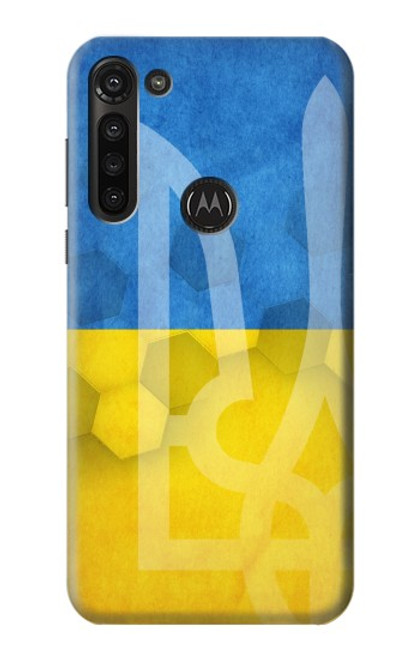 S3006 Ukraine Football Soccer Case For Motorola Moto G8 Power