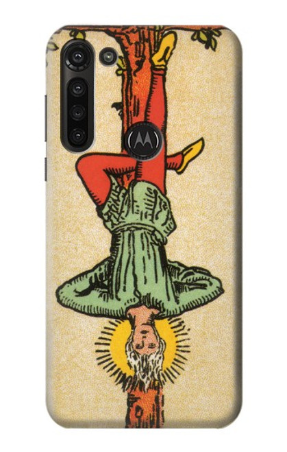 S3377 Tarot Card Hanged Man Case For Motorola Moto G8 Power