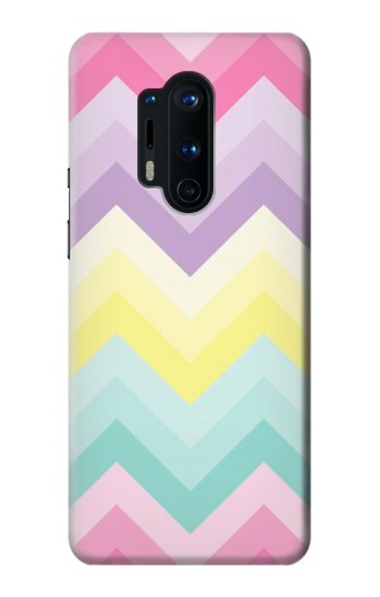 S3514 Rainbow Zigzag Case For OnePlus 8 Pro