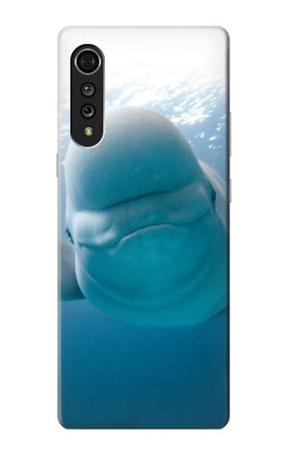 S1801 Beluga Whale Smile Whale Case For LG Velvet