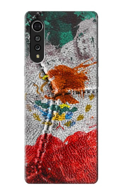 S3314 Mexico Flag Vinatage Football Graphic Case For LG Velvet