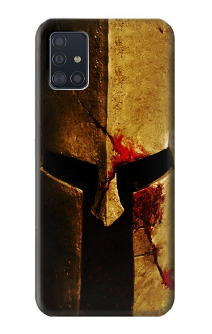 S2439 Warrior Spartan Helmet Case For Samsung Galaxy A51 5G