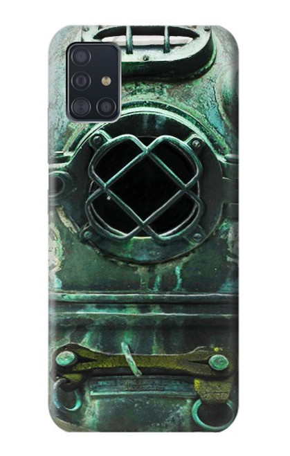 S2632 Antique Vintage Deep Sea Diver Helmet Case For Samsung Galaxy A51 5G