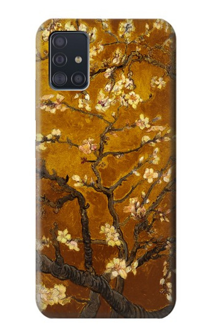 S2663 Yellow Blossoming Almond Tree Van Gogh Case For Samsung Galaxy A51 5G