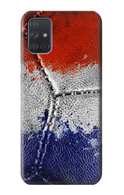 S3304 France Flag Vintage Football Graphic Case For Samsung Galaxy A71 5G