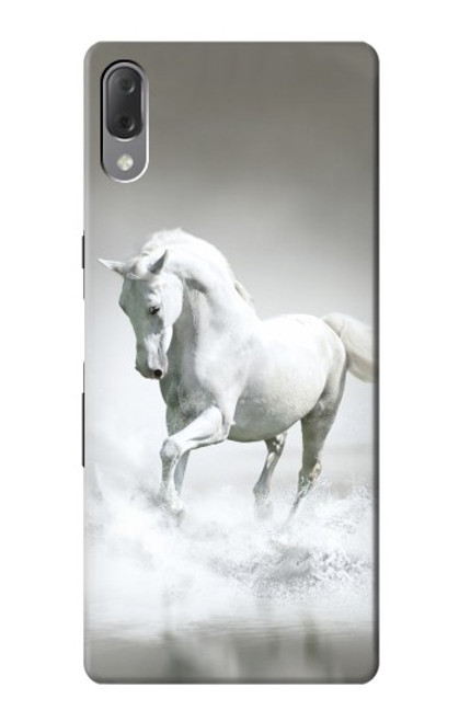 S0932 White Horse Case For Sony Xperia L3