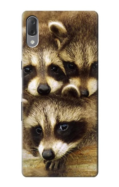 S0977 Baby Raccoons Case For Sony Xperia L3