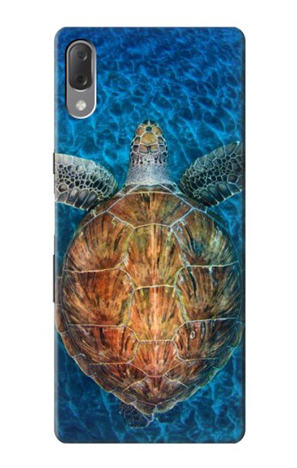 S1249 Blue Sea Turtle Case For Sony Xperia L3