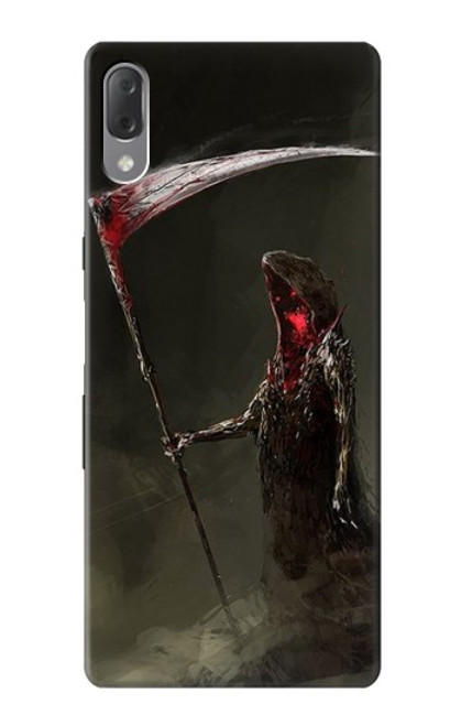 S1319 Grim Reaper Death Scythe Case For Sony Xperia L3