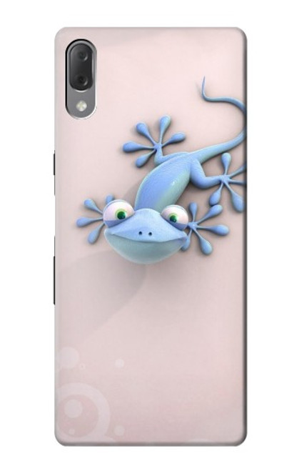 S1631 Funny Gecko Lizard Case For Sony Xperia L3