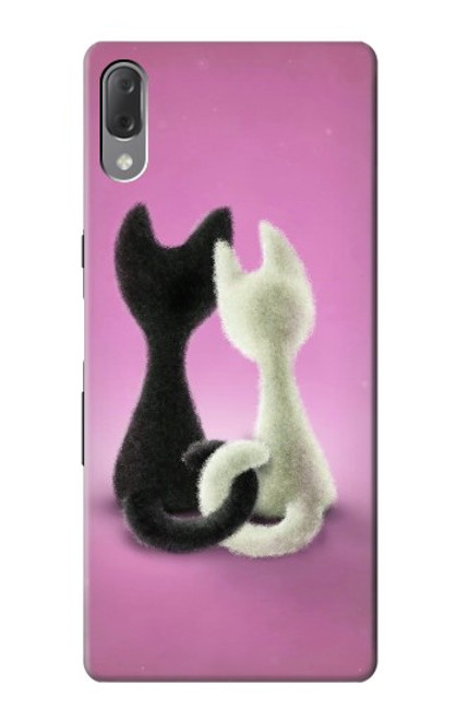 S1832 Love Cat Case For Sony Xperia L3