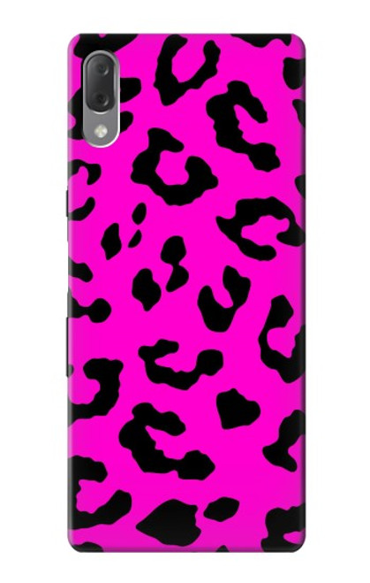 S1850 Pink Leopard Pattern Case For Sony Xperia L3