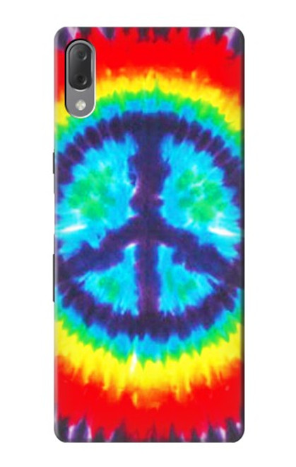 S1870 Tie Dye Peace Case For Sony Xperia L3