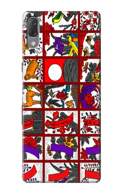 S1923 Hanafuda Japanese Flower Card Case For Sony Xperia L3