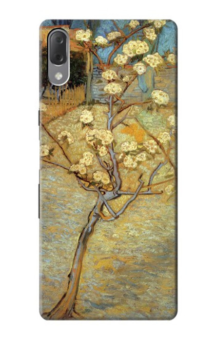 S1978 Van Gogh Letter Pear Tree Blossom Case For Sony Xperia L3