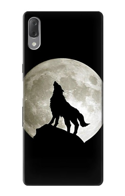 S1981 Wolf Howling at The Moon Case For Sony Xperia L3