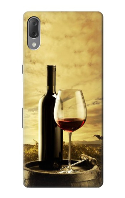 S2042 A Grape Vineyard Grapes Bottle Red Wine Case For Sony Xperia L3