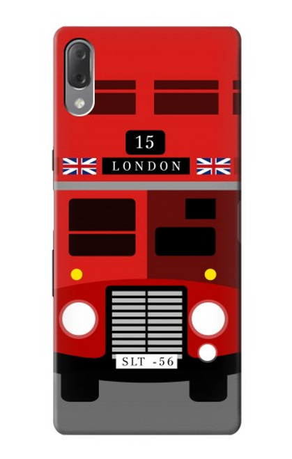 S2058 England British Double Decker Bus Case For Sony Xperia L3