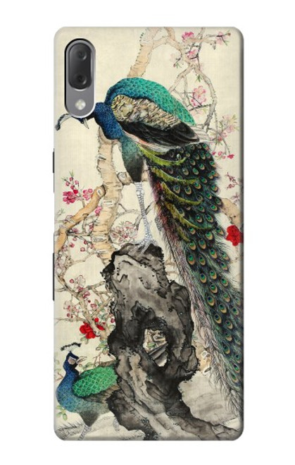 S2086 Peacock Painting Case For Sony Xperia L3