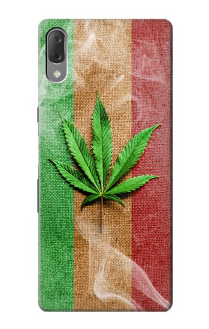 S2109 Marijuana Rasta Flag Case For Sony Xperia L3