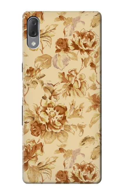 S2180 Flower Floral Vintage Pattern Case For Sony Xperia L3